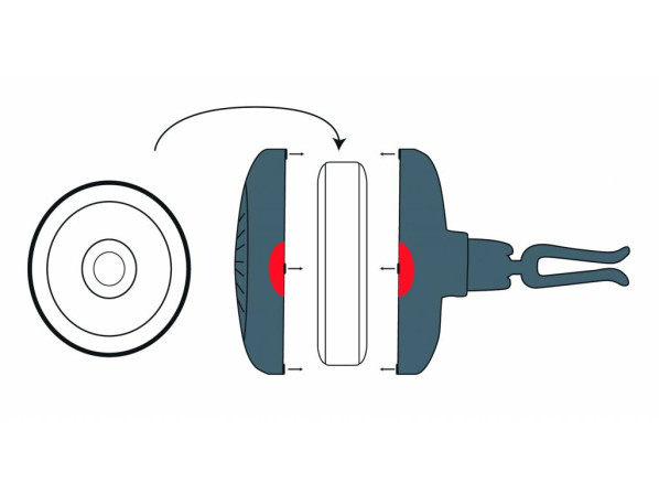 detail Maison Berger CAR DIFUZÉR - AROMA TRAVEL + náplň Aromatic Garden