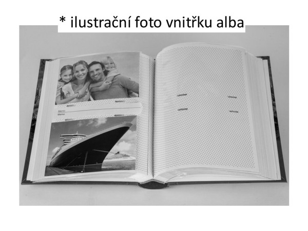 detail Fotoalbum 9x13/200 B35200SB Fandy STEPS 2 růžová