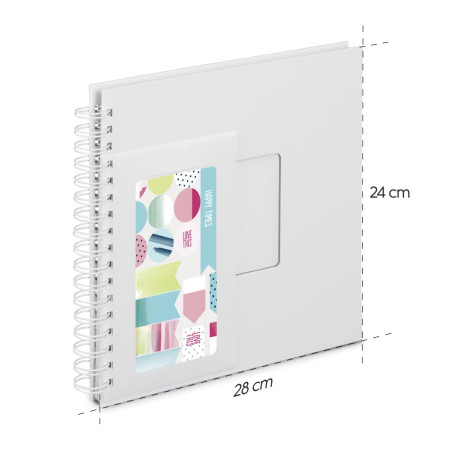 detail Hama kreativní set – spirálové album + 3 archy nálepek