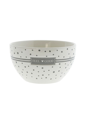 detail Bastion Collections Miska FEEL GOOD in grey, 13x7cm