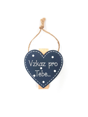 detail Dekorace NCA magnetický kolíček VZKAZ PRO TEBE