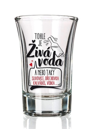 detail Nekupto Humorný panák - Tohle je ŽIVÁ VODA....