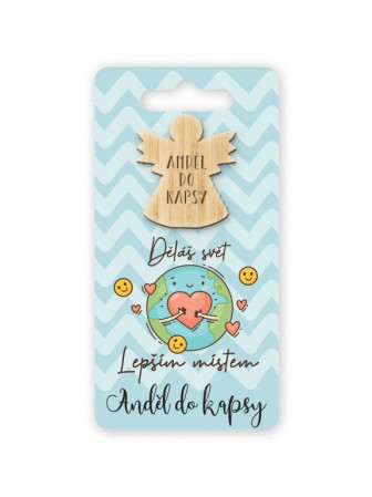 detail Nekupto Anděl do kapsy - DĚLÁŠ SVĚT LEPŠÍM MÍSTEM