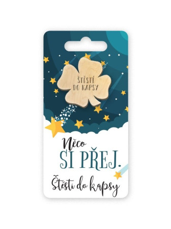 detail Nekupto Štěstí do kapsy - NĚCO SI PŘEJ.