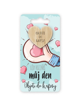 detail Nekupto Objetí do kapsy - VŽDY ROZZÁŘÍŠ MŮJ DEN
