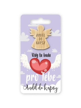 detail Nekupto Anděl do kapsy - VŽDY TU BUDU PRO TEBE