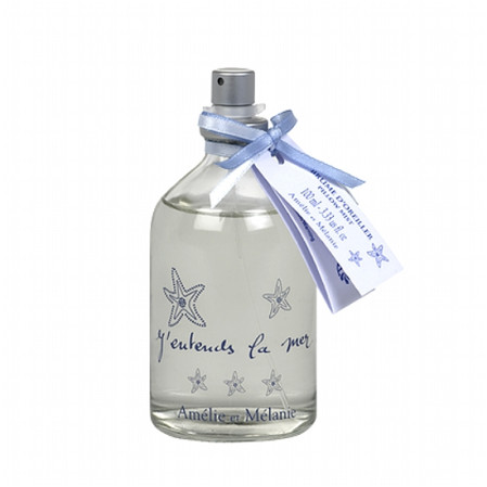 detail AMÉLIE et MÉLANIE - J'entends la mer, textilní sprej 100 ml