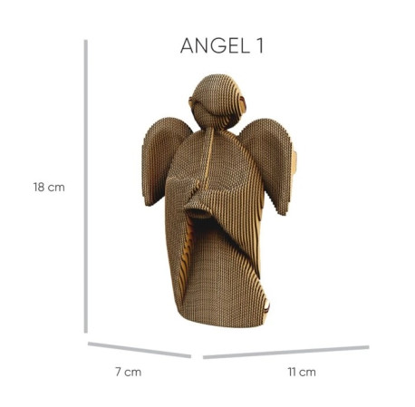 detail Cartonic 3D PUZZLE - ANGELS 2v1, 193 dílků, LEVEL2