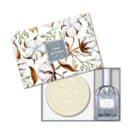 detail Esprit Provence FLEUR DE COTON, toaletní voda + mýdlo