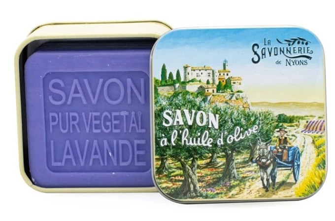 detail La Savonnerie Mýdlo v plechové dóze 100 g - LE VILLAGE