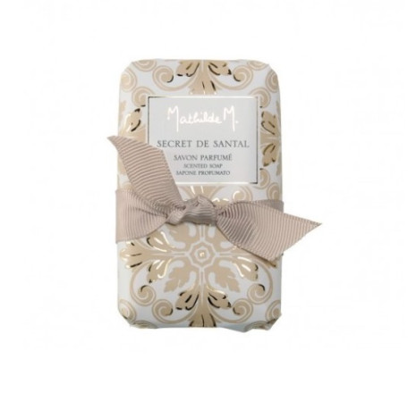 detail Mathilde M. - SECRET DE SANTAL, tuhé mýdlo 100 g
