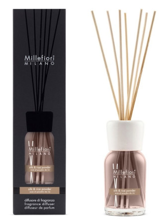 detail Millefiori Milano Difuzér 250ml SILK & RICE POWDER