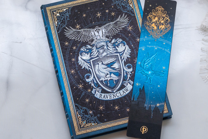 detail Paperblanks ZÁLOŽKA - HAVRASPÁR / Ravenclaw - Harry Potter