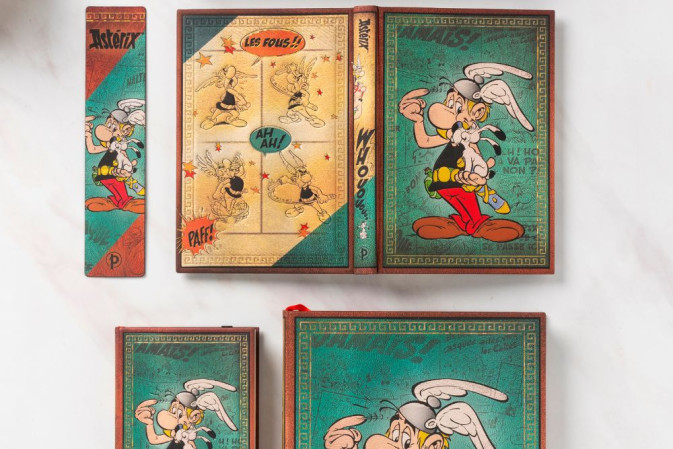 detail Paperblanks ZÁLOŽKA - ASTERIX Z GÁLIE