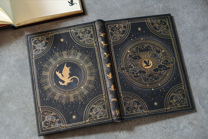 detail Paperblanks MIDI zápisník - Shadows of Navare, linkovaný