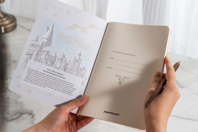 detail Paperblanks Sešit A5, linkovaný - Harry Potter / Hogwarts, linkovaný