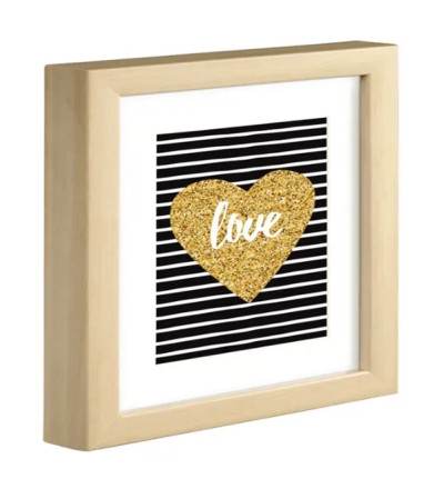 detail Hama rámeček plastový RIO, přírodní, 20x20 cm