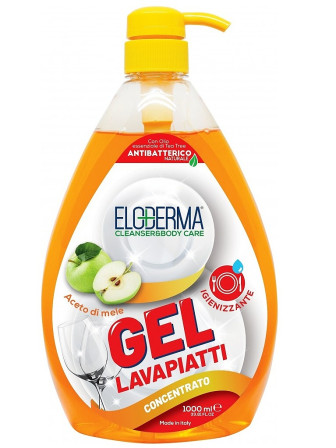 detail Eloderma Gel na mytí nádobí 1000ml - ZELENÉ JABLKO