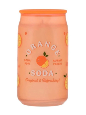 detail DW HOME Orange Soda, Vonná svíčka ve skle, 437 g
