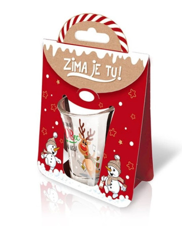 detail Nekupto Zimní panák NEBUĎ SOBEC NALEJ.