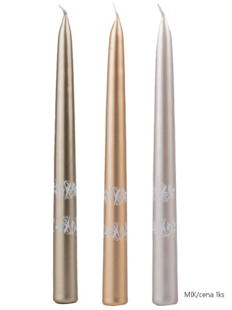 detail Kónická 22x230mm potisk větvička MIX / cena 1ks