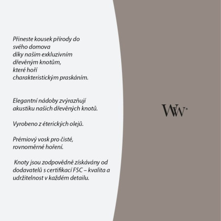 detail Vonná svíčka WoodWick Trilogy Café Macchiato, velká 609 g