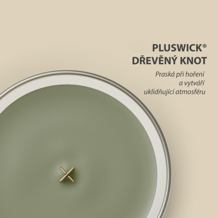 detail Vonná svíčka WoodWick Trilogy Verdant Woods, velká 609 g