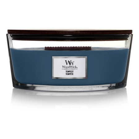 detail Vonná svíčka WoodWick TEMPEST široký knot 453 g