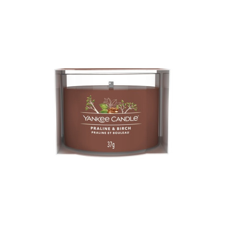detail Yankee Candle Votiv ve skle 37g PRALINE & BIRCH