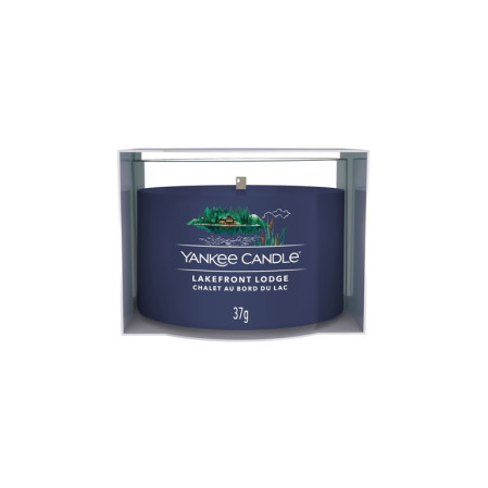 detail Yankee Candle Votivní svíčka ve skle LAKEFRINT LODGE, 37 g