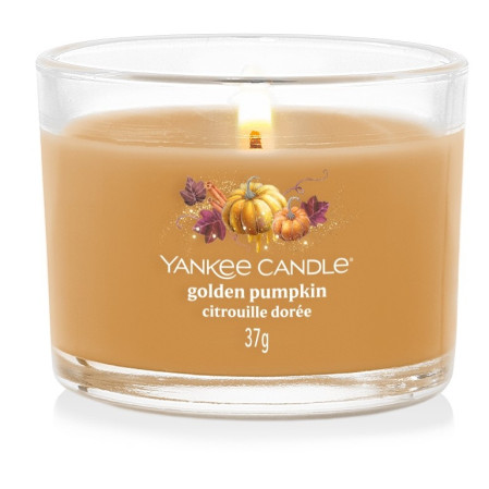 detail Yankee Candle Votiv ve skle 37g - GOLDEN PUMPKIN