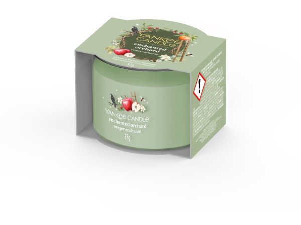 detail Yankee Candle Votiv ve skle 37g - ENCHANTED ORCHARD