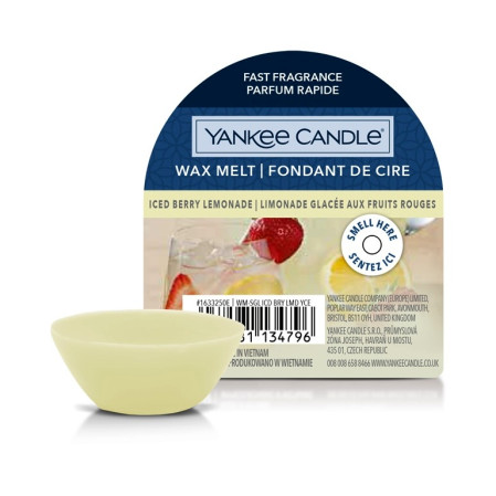 detail Yankee Candle ICED BERRY LEMONADE, vonný vosk 22 g NEW
