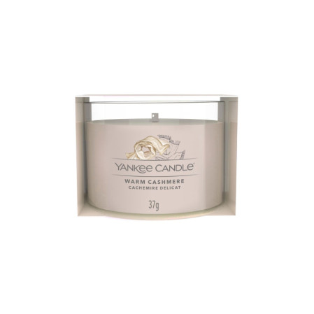 detail Yankee Candle Votiv ve skle WARM CASHMERE, 37 g