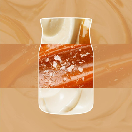 detail Yankee Candle CARAMEL KISS, signature malá svíčka 110 g