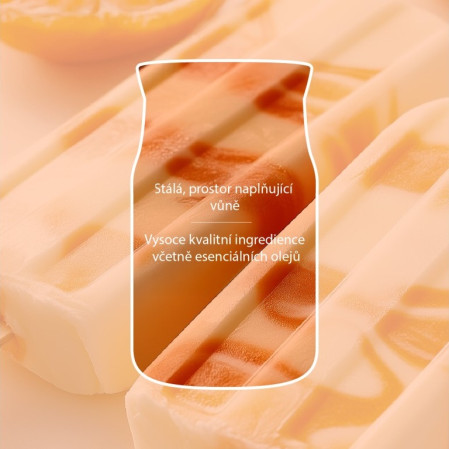 detail Yankee Candle TANGERINE & VANILLA, signature malá svíčka 110g