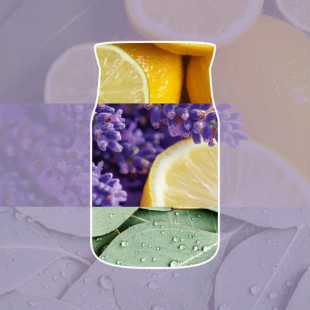 detail Yankee Candle Lemon Lavender, signature malá svíčka 110 g