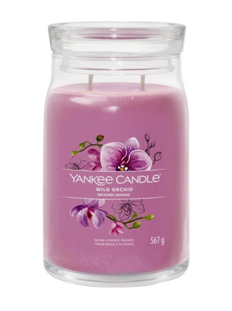 detail Yankee Candle WILD ORCHID, Signature velká svíčka 567 g