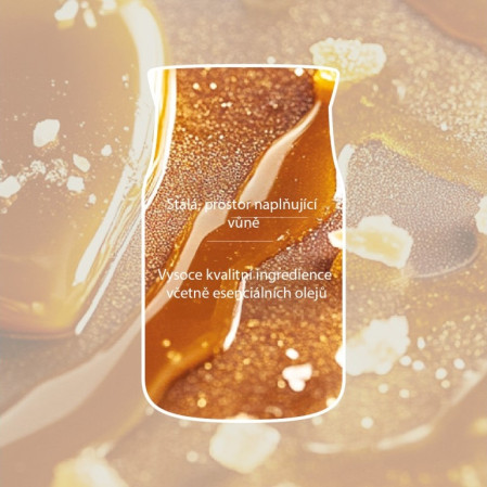 detail Yankee Candle CARAMEL KISS, signature velká svíčka 567g