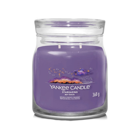 detail Yankee Candle Stargazing, signature střední svíčka 368 g