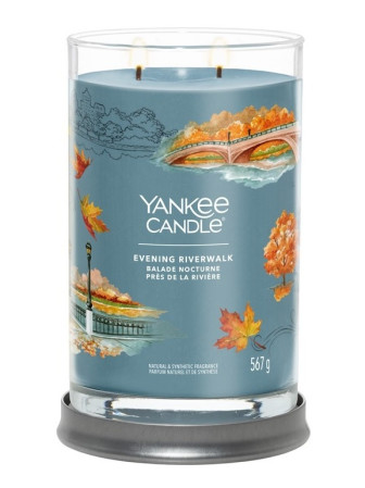 detail Yankee Candle EVENING RIVERWALK, signature tumbler velký 567 g