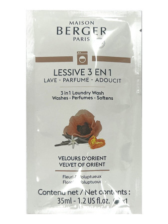 detail Maison Berger Prací gel 3 v 1 - VELVET OF ORIENT, 35ml