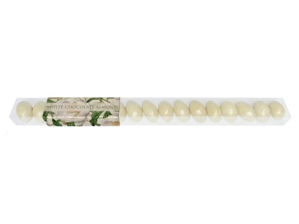 detail Sköna Ting Mandle v čokoládě 100g - Peony, bílá čokoláda