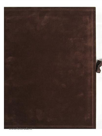 detail Fotoalbum samolepicí 50stran FS-50 SEMIŠOVÉ tmavě hnědé