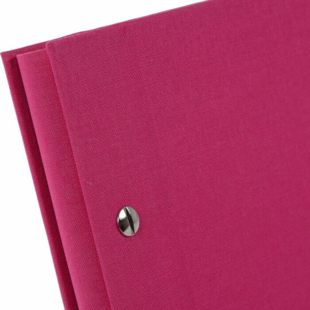 detail Šroubkové album klasik 39x31cm 28887 Goldbuch BELLA VISTA pink + roller