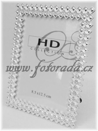 detail Rámeček LEV-9087 zdobený kamínky 8,5x12,5cm