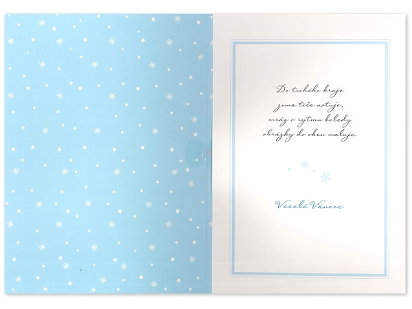 detail Albi 90089 hrací přání Josef Lada K VÁNOCŮM ... Karel Gott TICHÁ NOC