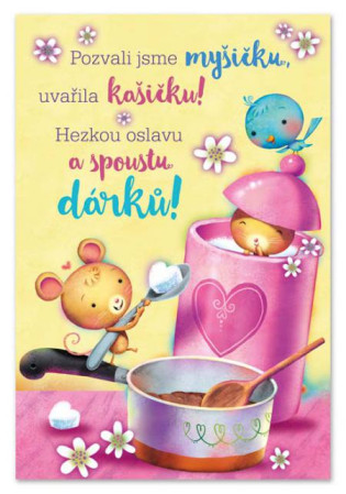 detail Ditipo Hrací přání dětské VAŘILI JSME KAŠI / Jiří Helekal