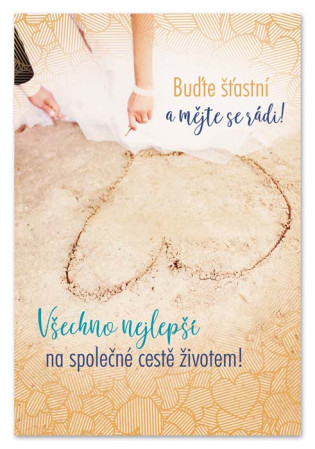 detail Ditipo Svatební hrací přání PÍŠU PASTELKOU / Jiří Korn