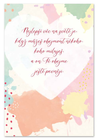 detail Ditipo Hrací přání svatební MILUJEM SE ČÍM DÁL VÍC / Petr Kotvald